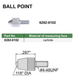 INSIZE Measuring Equipment Insize Imperial Carbide Ball Point Range Series 6282-0102